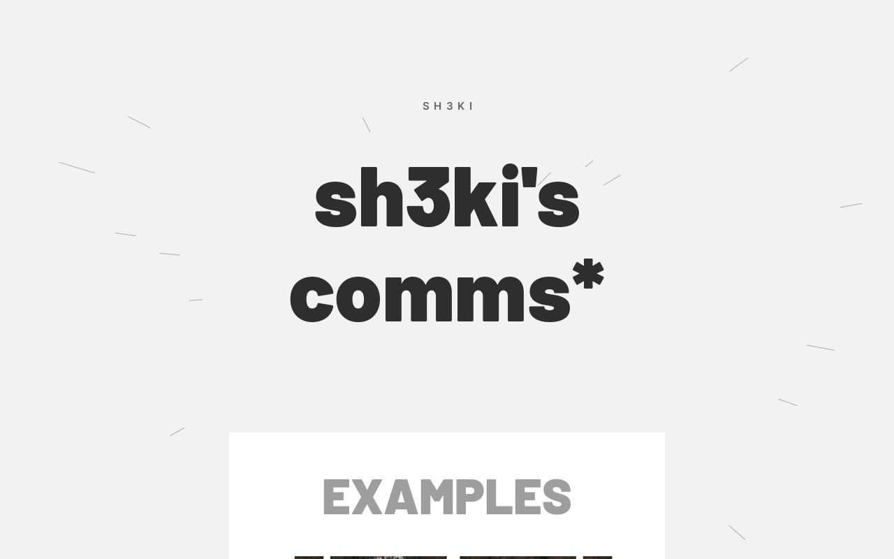 Carrd profile picture for @sh3ki